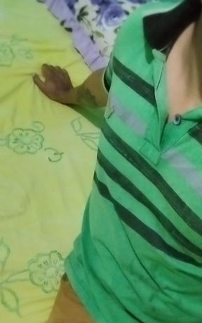 Young Man Showing Himself to the Point of Jerking off