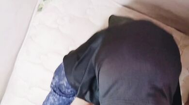 Busty Hijab Indo Slut Pussy Destroyed Gushing Creampie