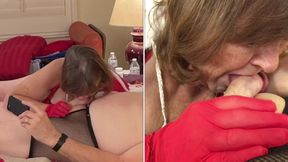 Cocksucking Christmas in July Granny Carmen 12 5 2024 CAMS45M