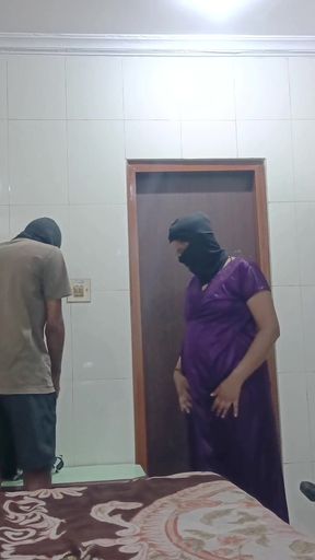 Took Didi to the Hotel and Gave Her a Massage, Then Hot Body Nehari