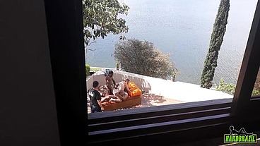 Casal Doidera filma escondido a Juju Doidera nos bastidores - Binho Ted