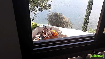 Casal Doidera filma escondido a Juju Doidera nos bastidores - Binho Ted
