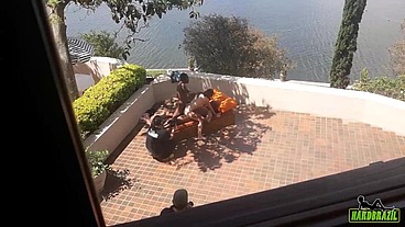 Casal Doidera filma escondido a Juju Doidera nos bastidores - Binho Ted