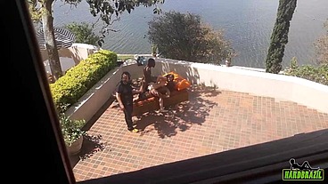 Casal Doidera filma escondido a Juju Doidera nos bastidores - Binho Ted