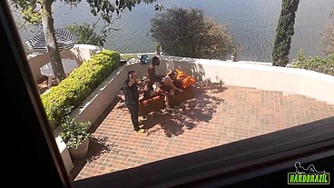 Casal Doidera filma escondido a Juju Doidera nos bastidores - Binho Ted