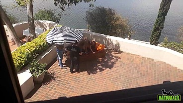 Casal Doidera filma escondido a Juju Doidera nos bastidores - Binho Ted