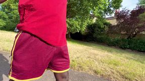 Walking Commando Under a Scorching Heatwave…
