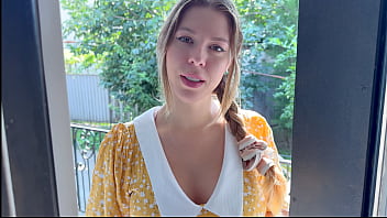 Blonde MILF sells out for big cock in bedroom POV