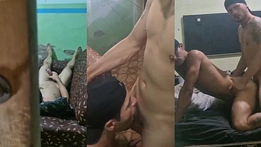 Flagrei meu amigo na punheta