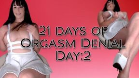 21 Days of Orgasm Denial Day 2 wmv