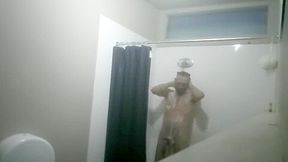 Steve Patrick wanking showering cam