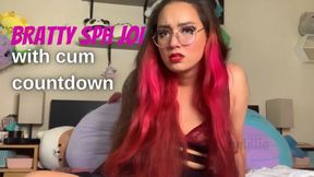 Bratty SPH JOI with Cum Countdown