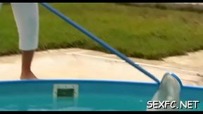 Mischievous Morgan Moon gets banged