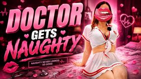 The doctor didn't stop me from fucking her in the mouth - #doctorsonia