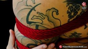 YOSHIKAWASAKIXXX Bound Yoshi Kawasaki Enjoys Extreme Shibari Session