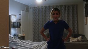 Horny Nurse Fucks Dirty Old Man