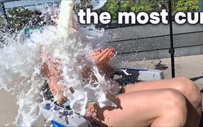 Milk Splash the Most Cum My Stepbrother Used My Hole and Cum in Me While My Step Parents Are in the Next Room