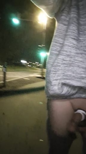 Gay Man Naked with Penis Plug