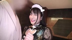 93cm Assets Suck&#x1F61C; Double Creampies &mdash;  Hot Con Cafegirl Gets Pounded