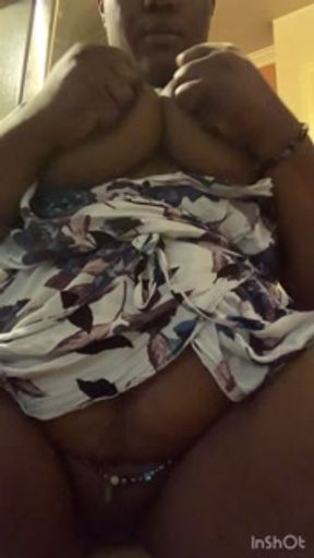 Horny Black MILF Hides In Kitchen For Intense Anal