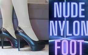 (110) Nude Nylon Foot