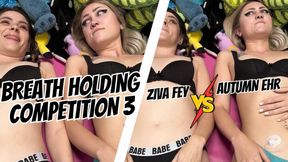 Ziva Fey - Breath Holding Competition 3 With Autumn Ehr