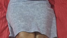Big ass Asian girlfriend moaning show
