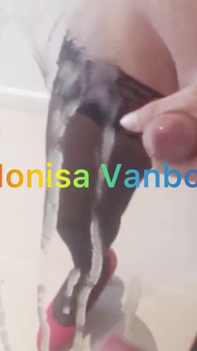 Big Cumshot on Mirror