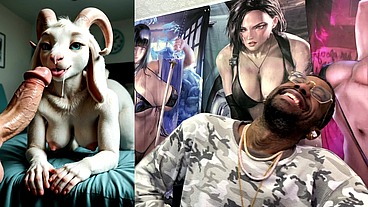The Big Breast G.O.A.T. Getting A Hardcore Facial, AI Generated