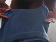 After peeing on myself I smelled d pant rub it on my body (justfor.fans/DablackPol) has it full vide
