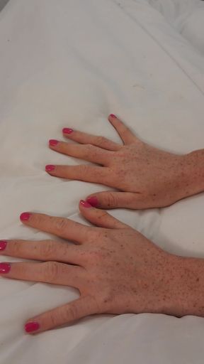 Just got my nails done , do you think they would look good wrapped around your meat x