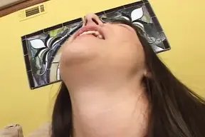 Horny slut loves licking man's assholes
