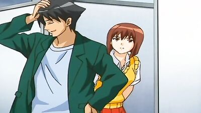 Kari gets down and dirty with her neighbor's hard cock in this kinky hentai