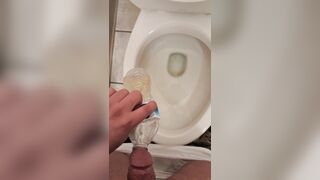 Guzzling urinate part 2