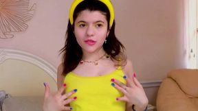 Slutty teen gives rough, dirty bj
