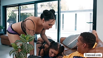 Caught my pervert stepbro watching us having sex