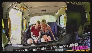Sensual Student's Wild Ride in Female Fake Taxi