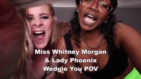 Miss Whitney Morgan & Lady Phoenix Wedgie You - wmv