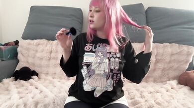 His locked cage the pink key I held and worshiped