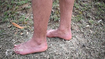 Feet in the grass