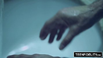 Elena Koshka is squirting while getting fucked the way she always wanted- in front of the camera