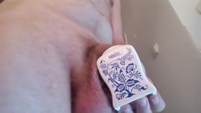 Cock in Porcelain Hole