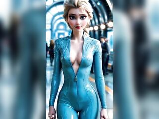 Queen Elsa's recent costume's a cheeky try to discover Arendelle. What do u think? #disney #elsa #frozen #disneyedit #shorts #fyp
