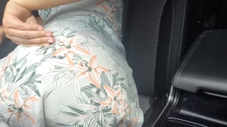 MY MOTHER-IN-LAW IN A DRESS SHOWS ME HER ASS MY GIRLFRIEND'S MOM WITH A BIG ASS