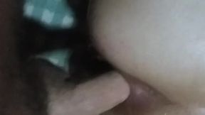 Slut gets a big one in doggy style