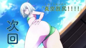 Big-Ass Anime Chick Shows Off Her Curves in Keijo Fanservice Compilation