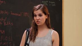 Lesbians Olivia Wilder And Kasey Warner Live Out A Classroom Fantasy