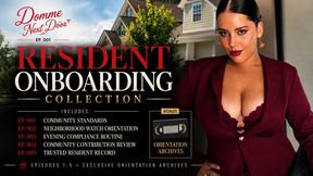 DOMME NEXT DOOR: RESIDENT ONBOARDING COLLECTION
