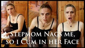Nagging Mommy Shock Messy Facial