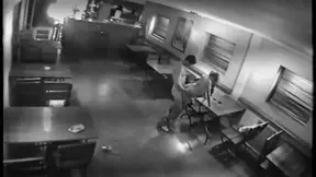 Cafe Sex Frenzy! Couple Gets Wild with Doggystyle and Blowjob Orgasms